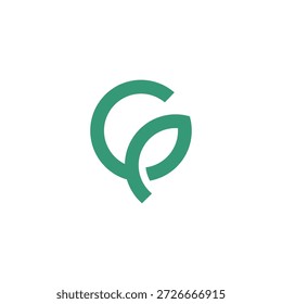 Letter G Grow Logo Design 