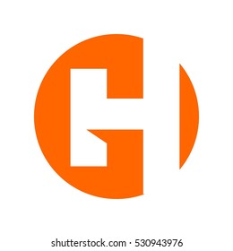 Letter G H Logo Vector Stock Vector (Royalty Free) 530943976 | Shutterstock