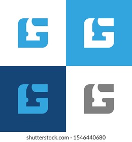 Letter G hammer logo design template elements, handyman services vector icon