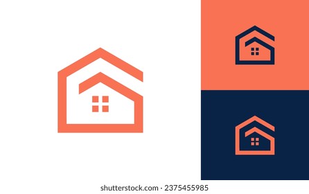 Letter G house logo design