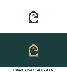 letter G house property real estate modern logo design template