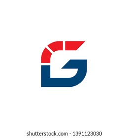 letter G icon logo design concept