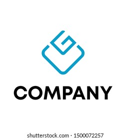 letter G icon vector logo template