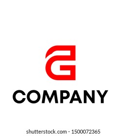 letter G icon vector logo template