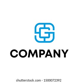 letter G icon vector logo template