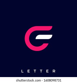 Letter G Illustration Vector Template. Suitable for Creative Industry, Multimedia, entertainment, Educations, Shop, and any related business