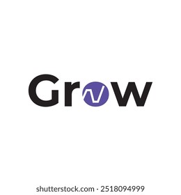 Letter G initial creative design with arrow shape growth business abstract logo