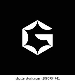 letter G initial monogram logo icon vector template