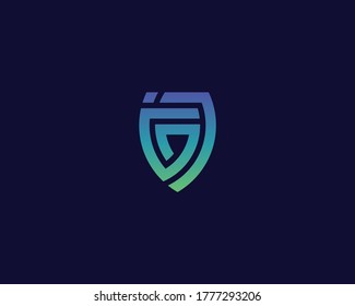 Letter G J logo design. creative minimal monochrome monogram symbol. Universal elegant vector emblem. Premium business logotype. Graphic alphabet symbol for corporate identity