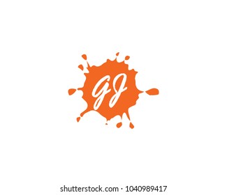 Letter G and J logo vector