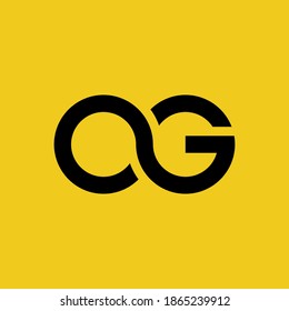 letter a and g joint letter logo. ag log vector. abstract modern creative business a g letter logo vector.