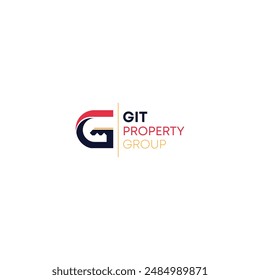 Letter G with Key Real Estate Modern Logo Design