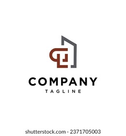 
Letter G L Building logo icon vector template.eps