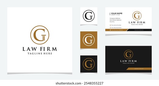 Letter G, Law Firm Logo Design Inspiration