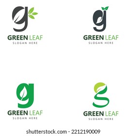 concepto de diseño de logotipo de iconos de la letra g