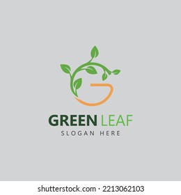 Logo-Design-Konzept für Buchstaben g)