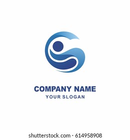 Letter g Logo abstract design 