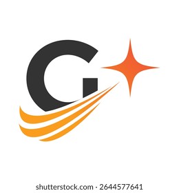Letra G logotipo, G logotipo, conjunto de logotipo AI, design moderno e mínimo, inspirado na tecnologia, ícones e símbolos coloridos, adequado para inteligência artificial, inovação, marca, start-ups e identidade digital.