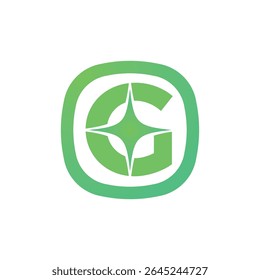 Letra G logotipo, G logotipo, conjunto de logotipo AI, design moderno e mínimo, inspirado na tecnologia, ícones e símbolos coloridos, adequado para inteligência artificial, inovação, marca, start-ups e identidade digital.
