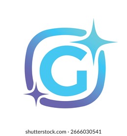 Letter G logo, G logo, AI logo set, modern and minimal design, tech-inspired, colorful icons and symbols, suitable for artificial intelligence, innovation, branding, startups, and digital identity.