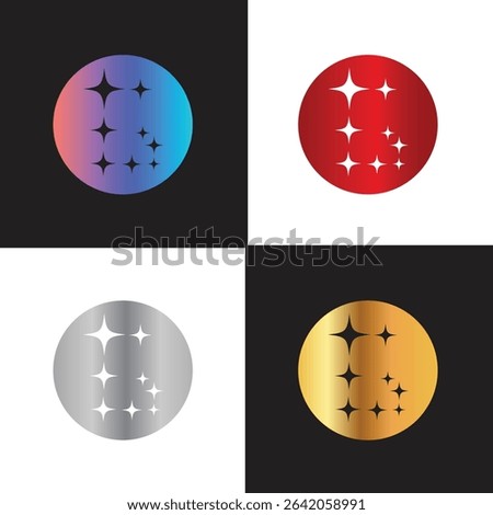 Letter G logo, G logo, AI logo set, modern and minimal design, tech-inspired, colorful icons and symbols, suitable for artificial intelligence, innovation, branding, startups, and digital identity.