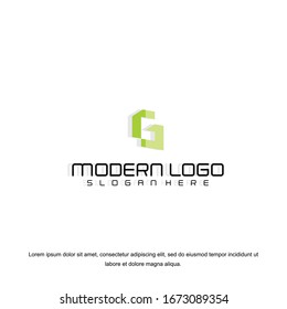 Letter G logo for business. Business corporate letter G logo design template. Simple and clean flat design of letter G logo vector template. 