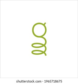 letter G logo concept vector sign