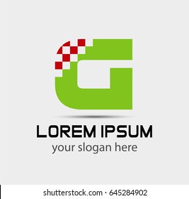 Letter G logo. Creative concept icon
