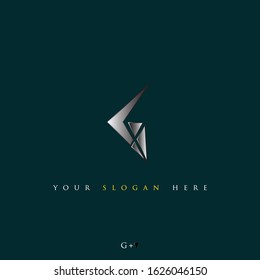Letter G logo design abstract