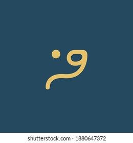 Letter G logo design in combination with dogs.