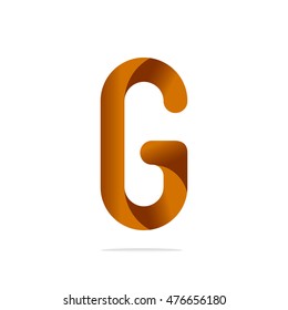 Letter G logo design concept