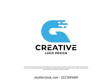 Logo-Design des Buchstaben G. Creative Initial Letter G Logo. Buchstabe G Symbol, Buchstabe G Geschäft.