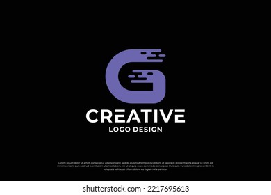 Letter G logo design. Creative Initial letter G logo. Letter G symbol, Letter G business.