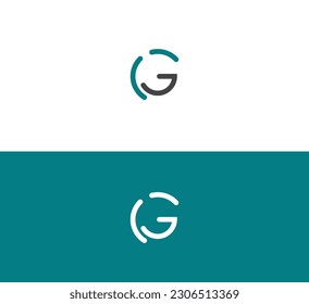 Logo-Design des Buchstaben G. Creative Initial Letter G Logo. Buchstabe G Symbol, Letter G Business, Print