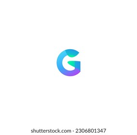 Letter G logo design. Creative Initial letter G logo. Letter G symbol, Letter G business, Print