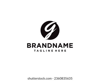 Diseño del logotipo de la letra G. Logo de la carta inicial creativa G. Símbolo de letra G, negocio de letra G.