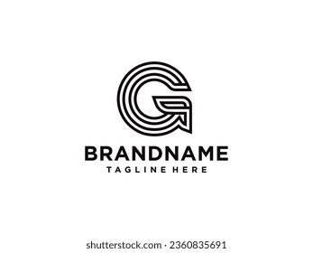 Letter G logo design. Creative Initial letter G logo. Letter G symbol, Letter G business.