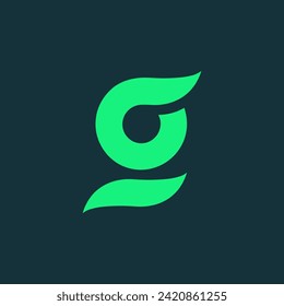 letter g logo design graphic template