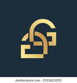 Letter G logo design idea with modern concept