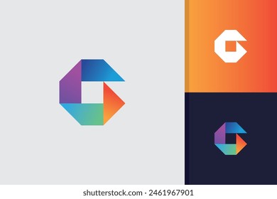 letter g logo design illustration vector template