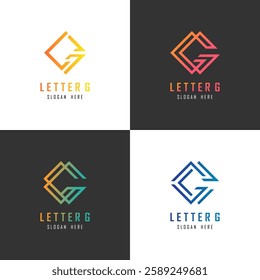 Letter G Logo Design. Initial G Letter Logo Design. G Logo Vector Icon Design. G Simple logo design