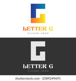 Letter G Logo Design. Initial G Letter Logo Design. G Logo Vector Icon Design. G Simple logo design