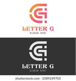 Letter G Logo Design. Initial G Letter Logo Design. G Logo Vector Icon Design. G Simple logo design