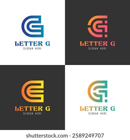 Letter G Logo Design. Initial G Letter Logo Design. G Logo Vector Icon Design. G Simple logo design