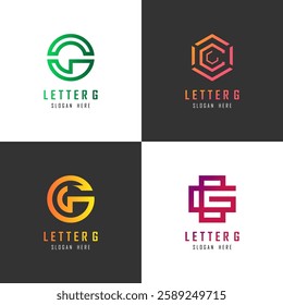 Letter G Logo Design. Initial G Letter Logo Design. G Logo Vector Icon Design. G Simple logo design