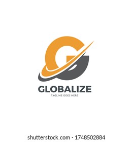 letter g logo design for marketing and finance business