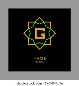 Buchstabe "G" Logo Design. Minimal kreativ. Design eines eleganten, universellen Vektorzeichens. Premium Business-Logo. Bildalphabetensymbol für Unternehmensidentität