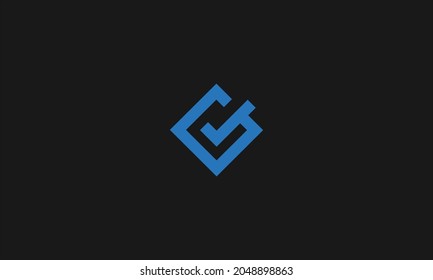 LETTER G LOGO DESIGN WITH OK ICON FOR ILLUSTRATION USE