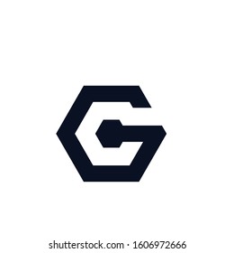 letter G logo design simple modern template