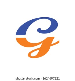 Letter G logo design Simple